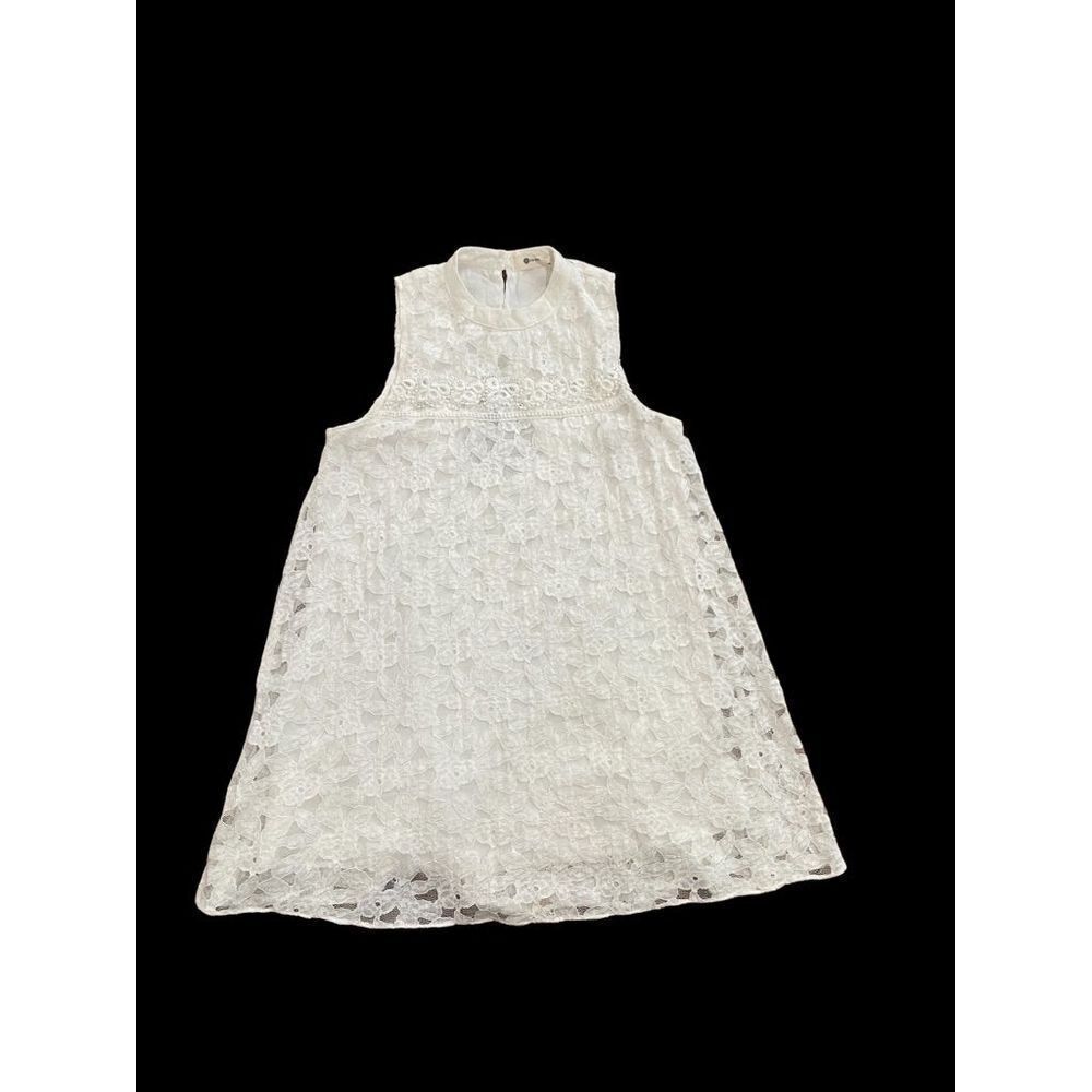 The Impeccable Pig white lace dress Sz M‎
